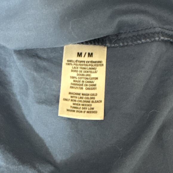 AEROPOSTALE Floral Skirt Medium Blue Summer Casual Women's Flowy Spring - Picture 6 of 7